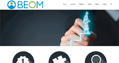Desktop Screenshot of beom.se