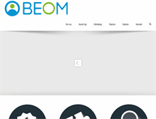 Tablet Screenshot of beom.se
